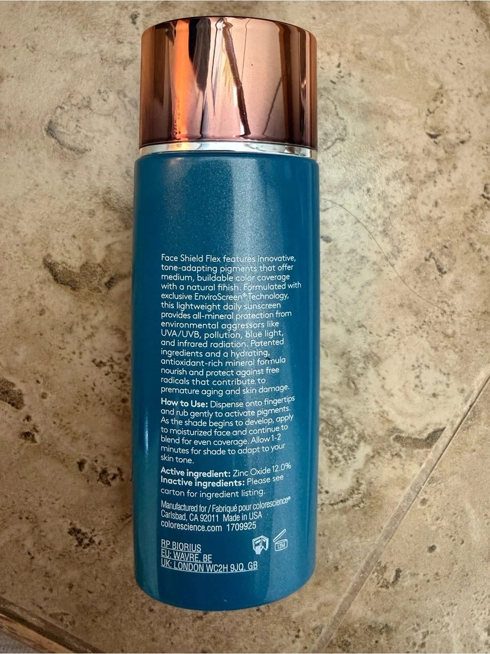 Colorescience Sunforgettable Total Protection Face Shield FLEX SPF 50 - Teal